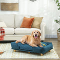 Dog Sofa Couch Bed with Washable Cushion for Large Dogs