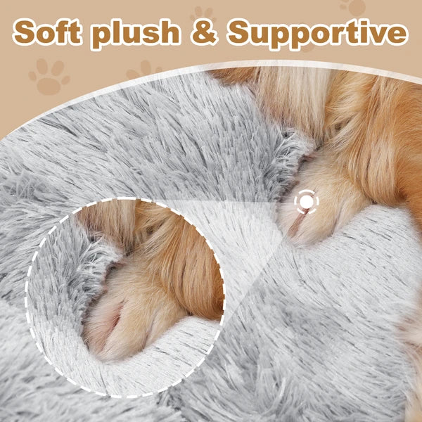 Large Dog Bed 67x43x8 Inches - Super Soft, Machine Washable & Portable With Handles, Non-Slip Bottom For Safety