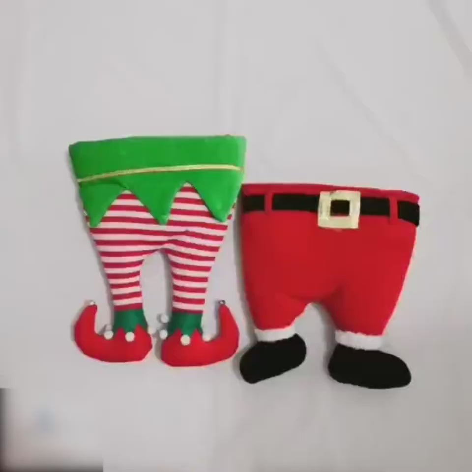 Pet Funny Striped Clown Hat Christmas Ornaments